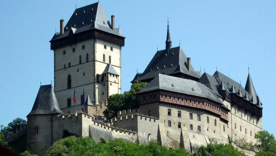 Jenštejn Castle, Prague-East District, Czech Republic (Czechia)